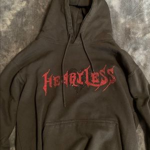 heartless designed sweatshirt / hoodie